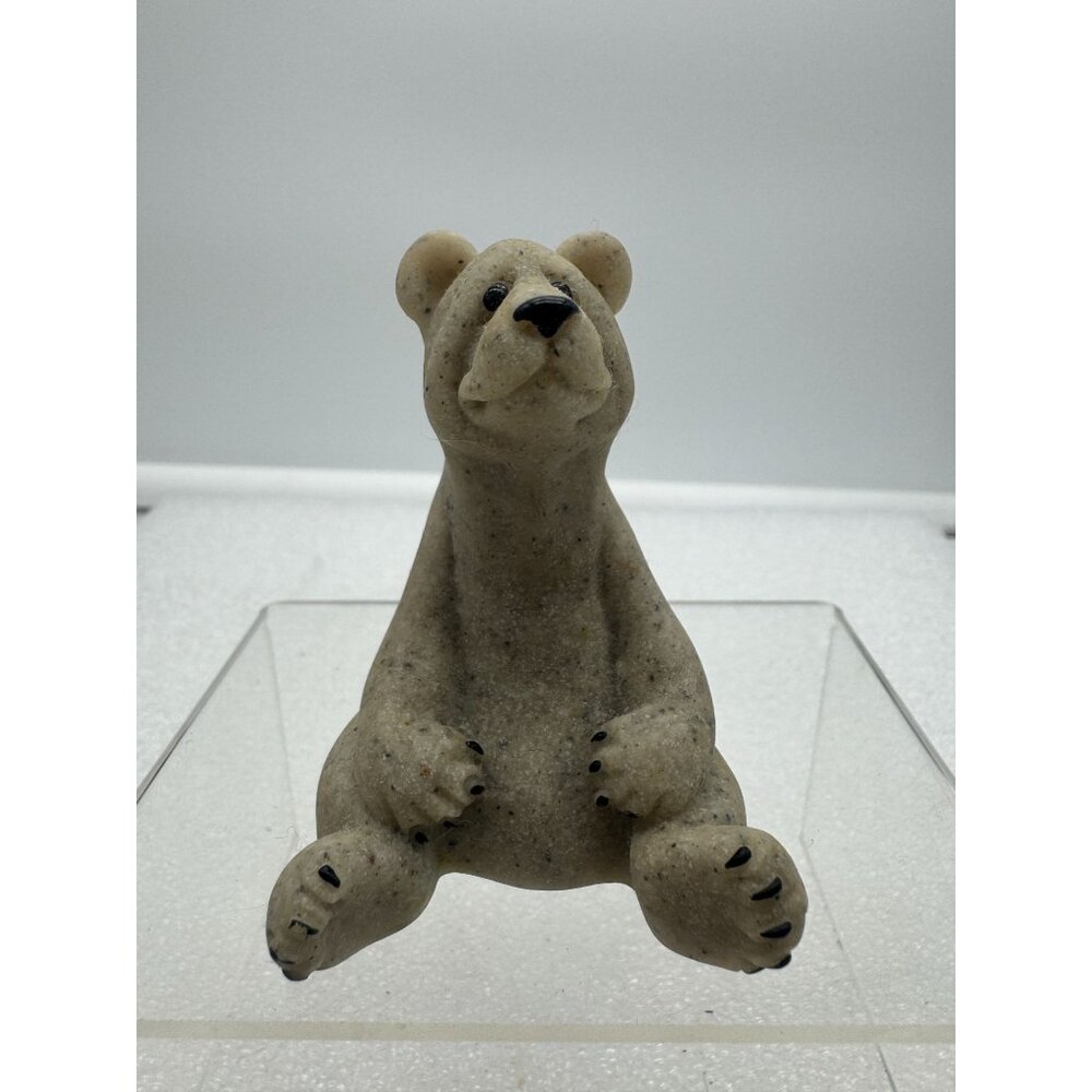 Second Nature Designs Quarry Critters "Boo" the Bear Figurine
